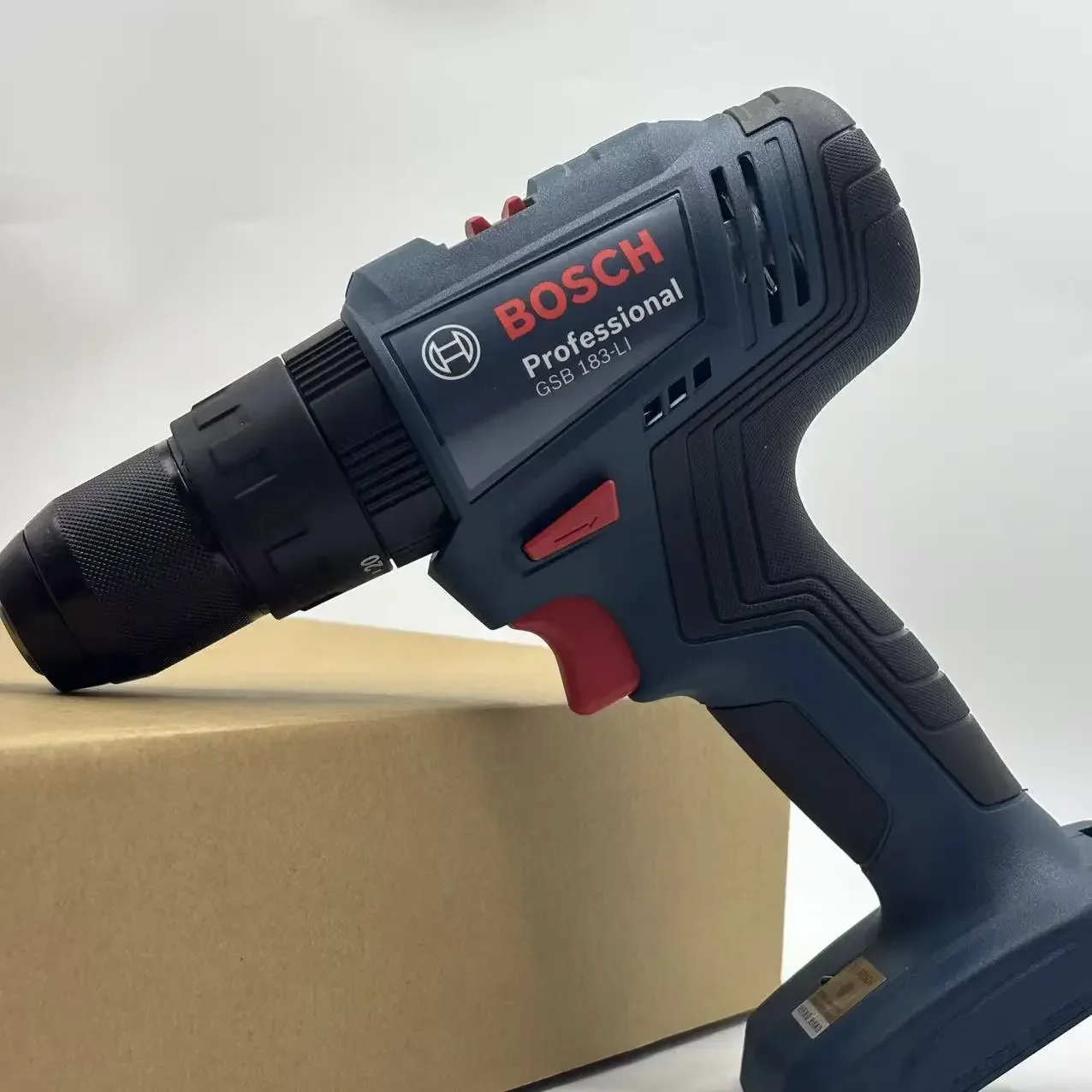 Brushless Cordless Electric Drill 18V - สว่านกระแทกไร้แปรงถ่าน Bosch GSB 183-LI 18V 56Nm
