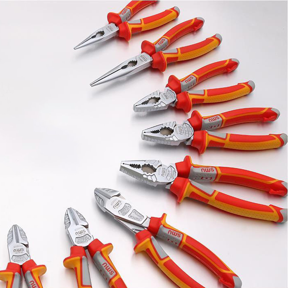 Automatic Wire Stripper Cutter - คีมตัดสายไฟอเนกประสงค์ คีมปากยาว คีมตัดด้านข้าง คีมตัดสายเคเบิล สำหรับช่างไฟฟ้า