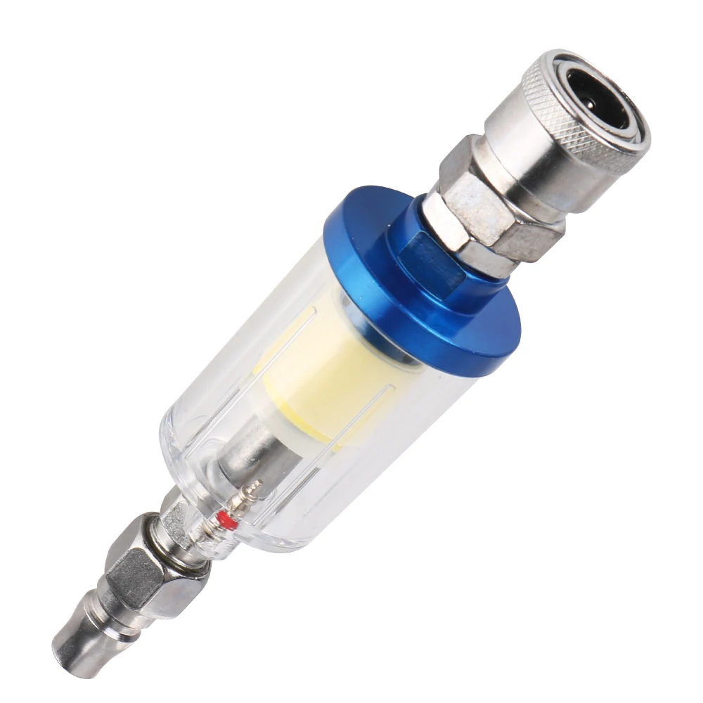 ชุดกรองน้ำมันและน้ำสำหรับเครื่ - Airbrush Kit With Mini Compressor บทวิจารณ์และราคา