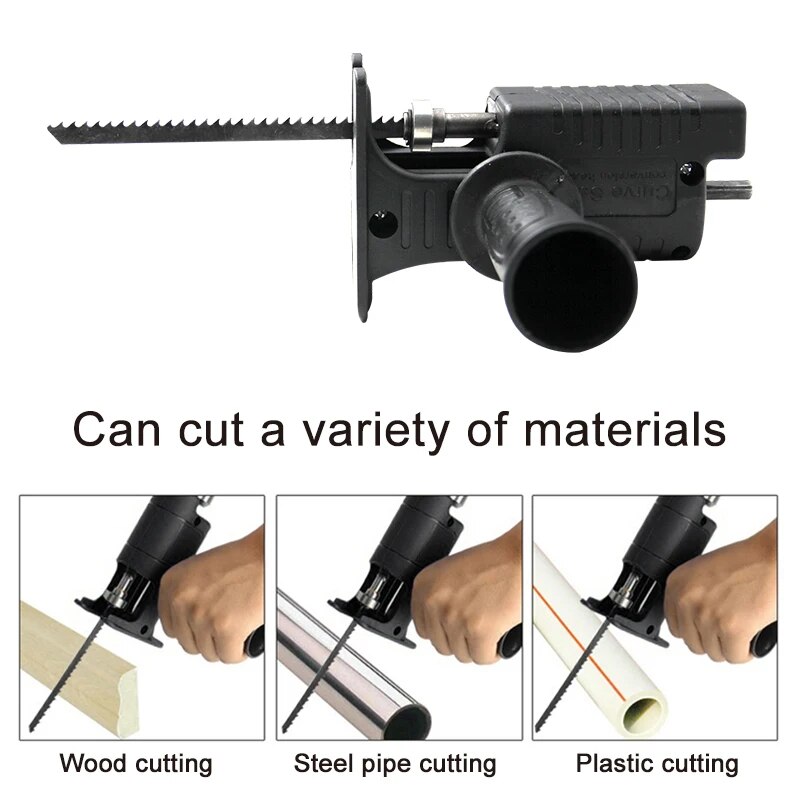 สว่านไฟฟ้าแบบใช้มือถือถึงเลื่อ - Reciprocating Saw Attachment Drill บทวิจารณ์และราคา