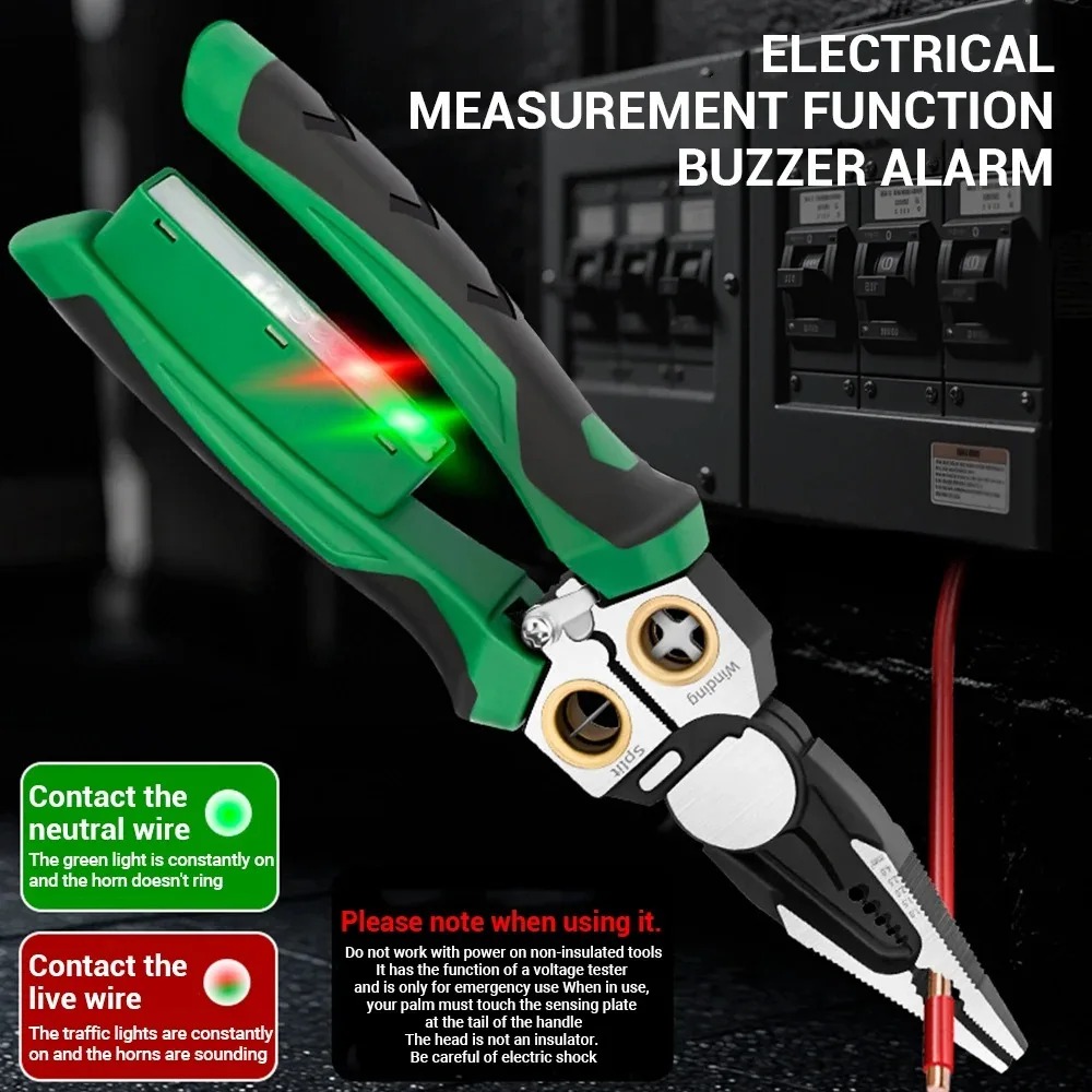 เครื่องทดสอบแรงดันไฟฟ้า 8-in-1 - Automatic Wire Stripper Cutter บทวิจารณ์และราคา