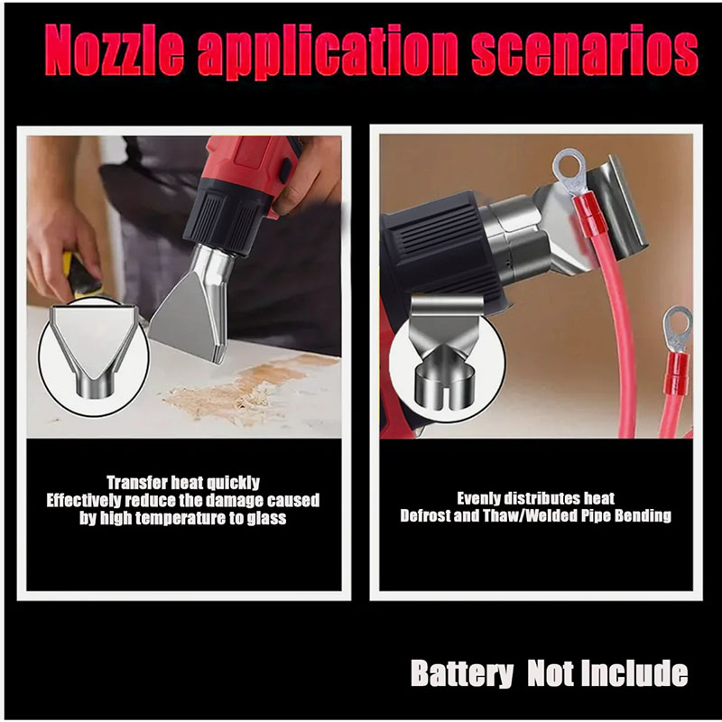 ปืนเป่าลมร้อนไร้สาย ใช้ได้กับแ - Cordless Heat Gun For Shrink Tubing บทวิจารณ์และราคา