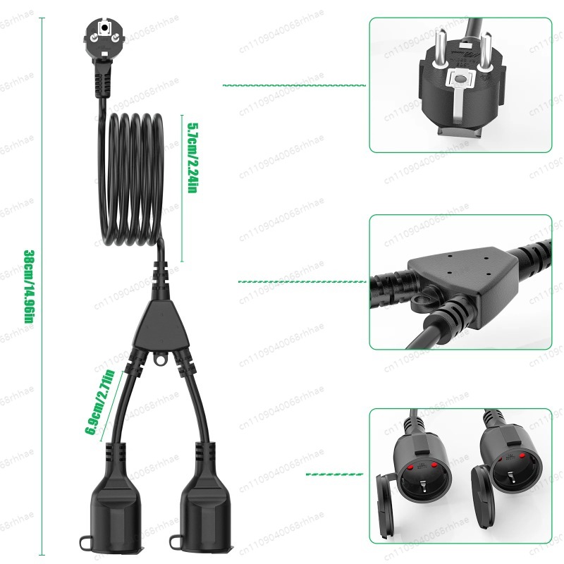 สายไฟต่อพ่วง 5 ซม./3/5/7 ม. ปล - Electrical บทวิจารณ์และราคา