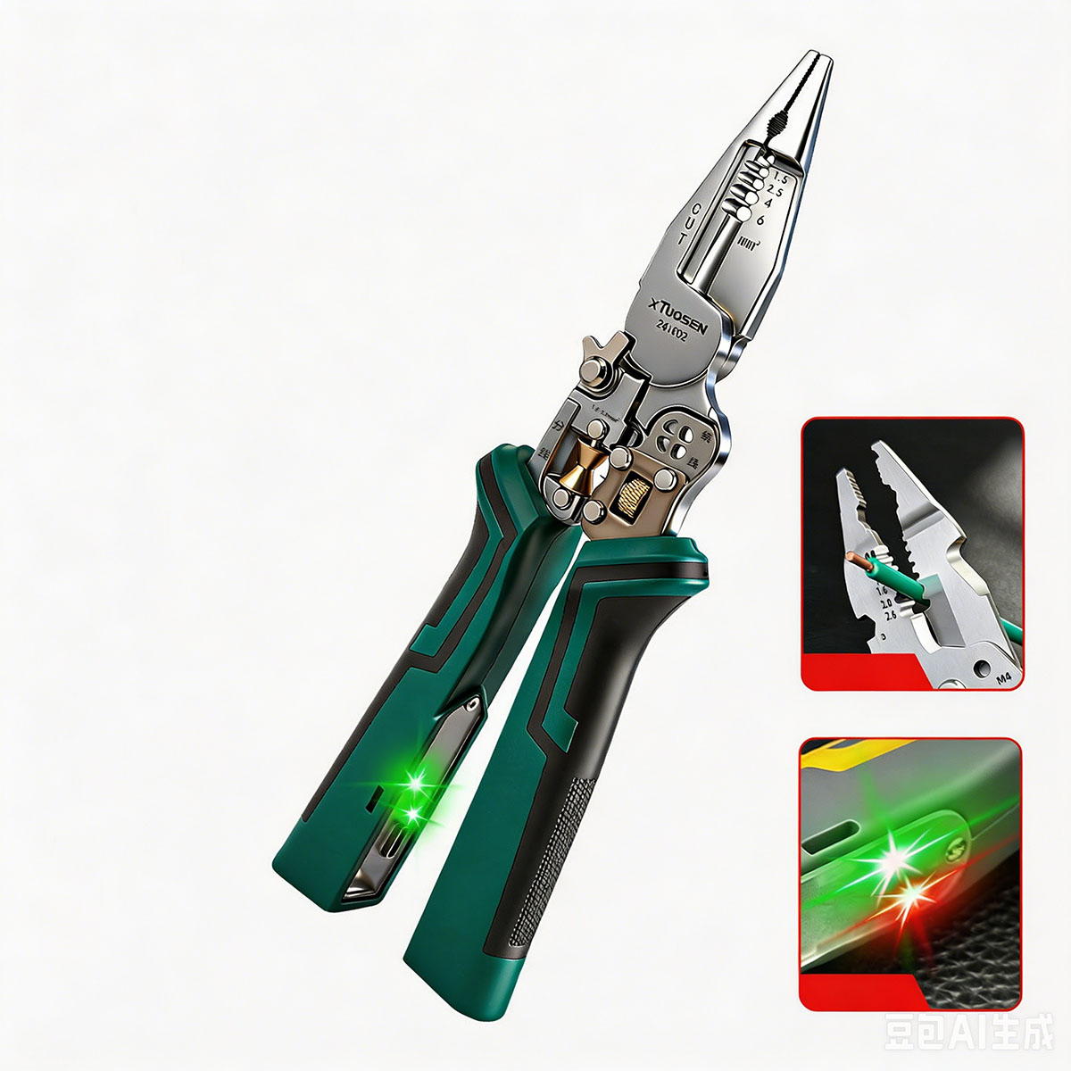 คีมตัดสายไฟอเนกประสงค์ 10 in 1 - Automatic Wire Stripper Cutter บทวิจารณ์และราคา
