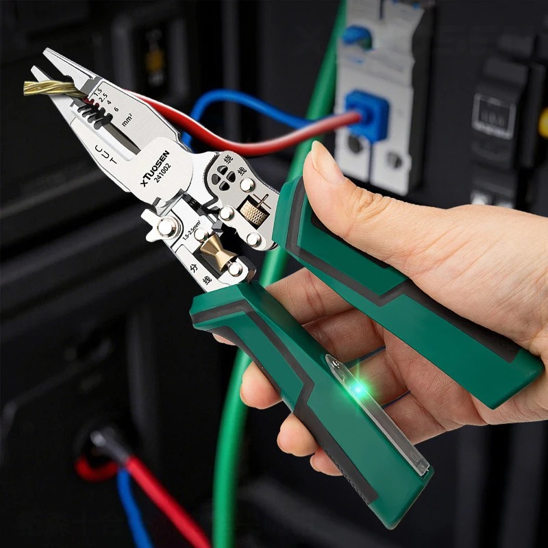คีมตัดสายไฟอเนกประสงค์ 10 in 1 - Automatic Wire Stripper Cutter บทวิจารณ์และราคา
