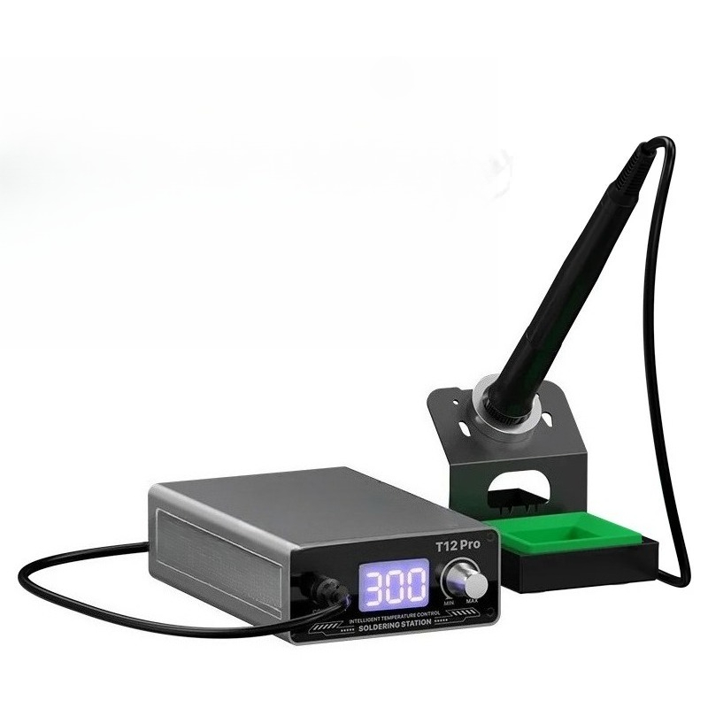 เครื่องมือบัดกรีควบคุมอุณหภูมิ - Digital Soldering Station T12 บทวิจารณ์และราคา