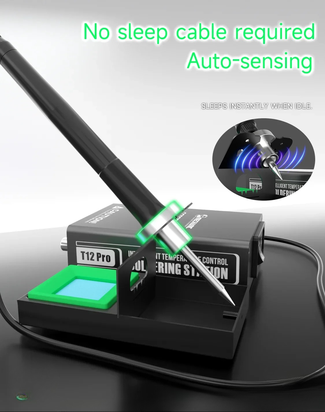 เครื่องมือบัดกรีควบคุมอุณหภูมิ - Digital Soldering Station T12 บทวิจารณ์และราคา