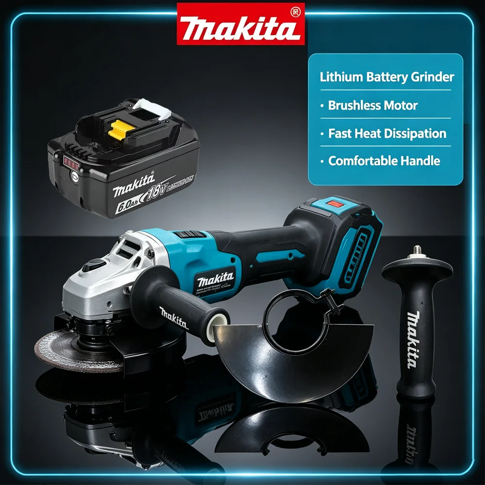 เครื่องเจียรไร้สาย Makita DGA4 - Brushless Angle Grinder Battery Powered บทวิจารณ์และราคา