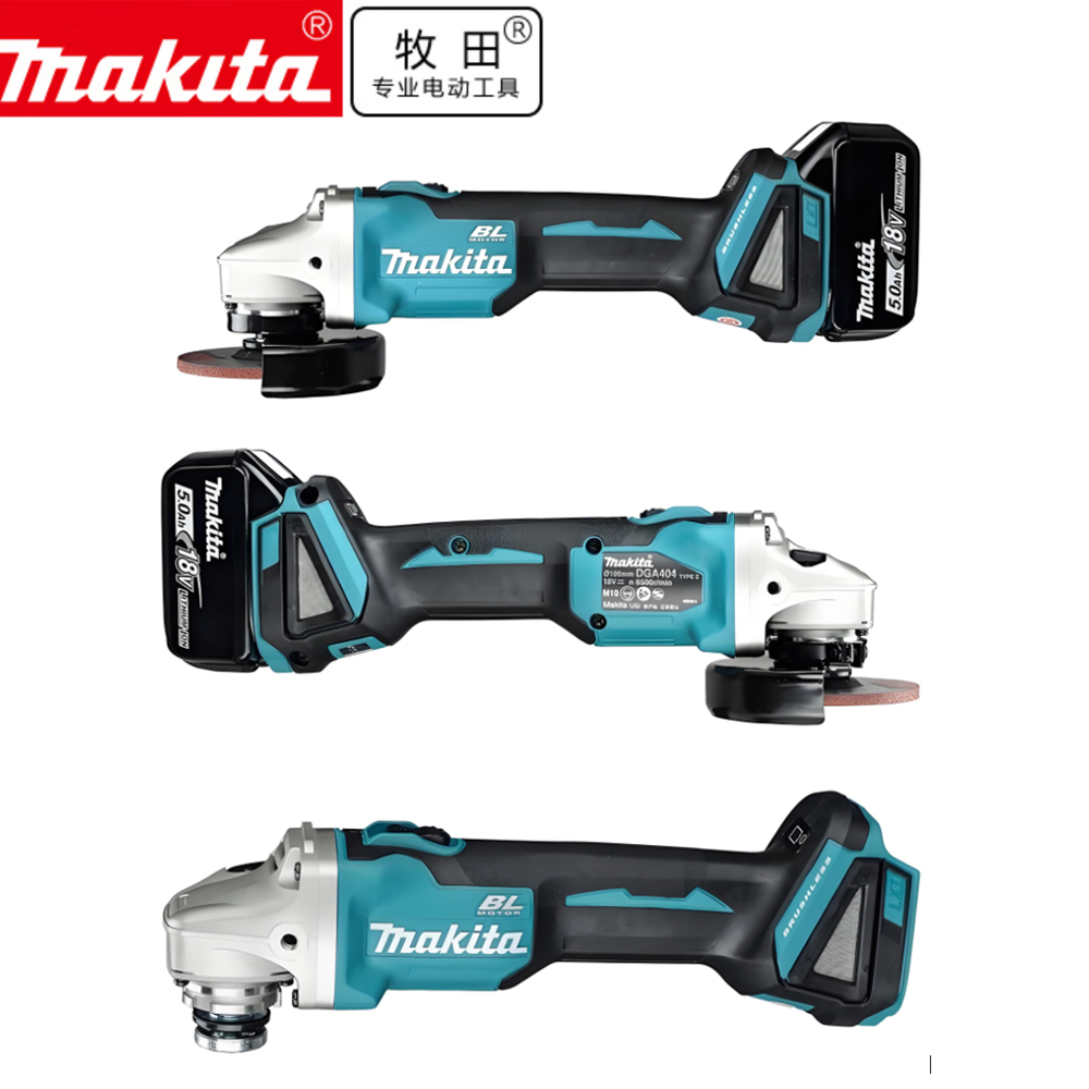 เครื่องเจียรมุมไร้สาย Makita D - Brushless Angle Grinder Battery Powered บทวิจารณ์และราคา