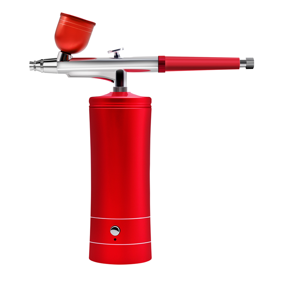 ชุดแอร์บรัชพร้อมคอมเพรสเซอร์,  - Airbrush Kit With Mini Compressor บทวิจารณ์และราคา