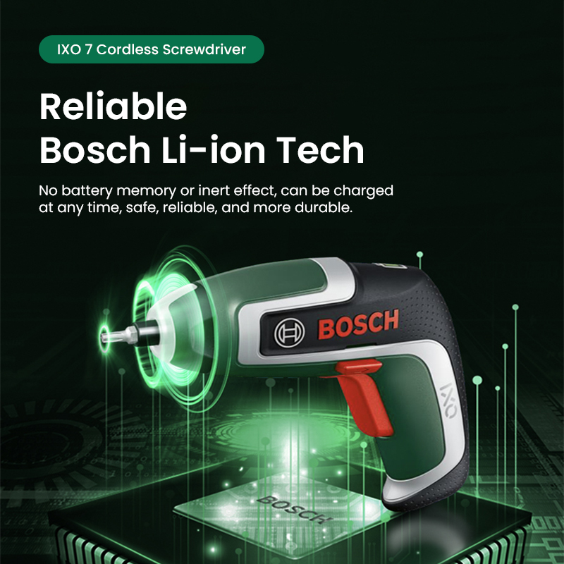บ๊อชไขควงไฟฟ้าไร้สาย IXO7 USB  - Electric Screwdriver Rechargeable Usb บทวิจารณ์และราคา