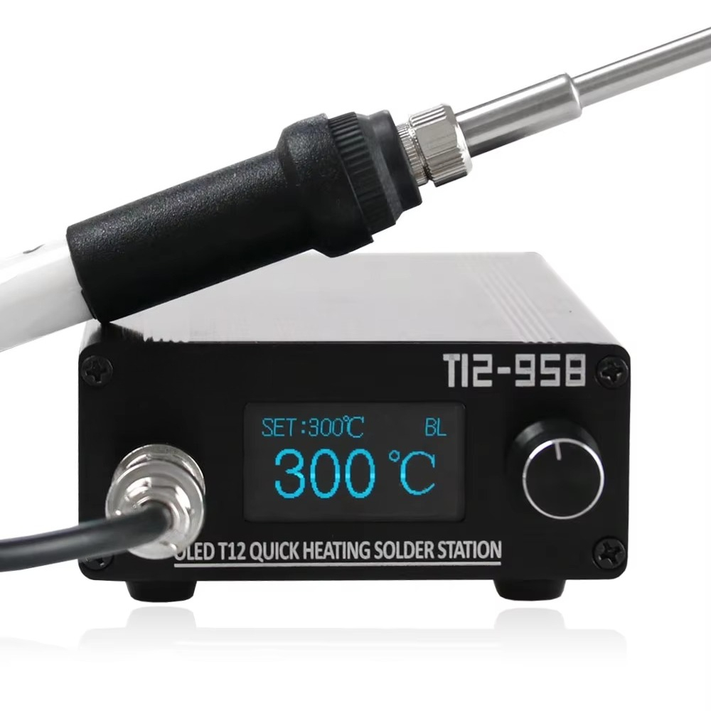 สถานีบัดกรี STM32 V3.1s T12-95 - Digital Soldering Station T12 บทวิจารณ์และราคา