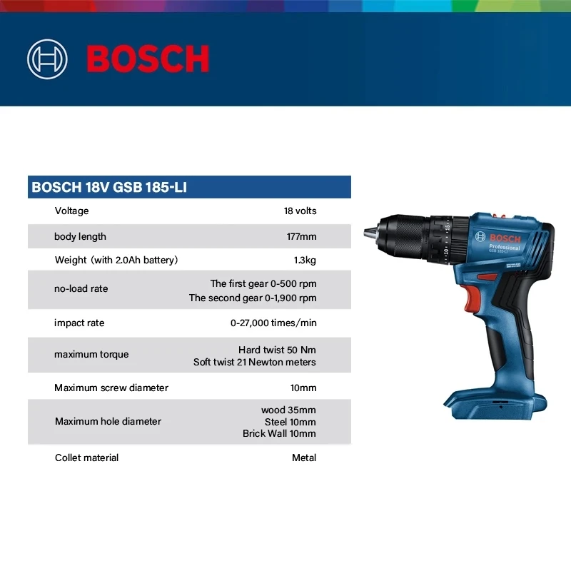 สว่านกระแทกไร้สายแบบมอเตอร์ไร้ - Brushless Cordless Electric Drill 18V บทวิจารณ์และราคา