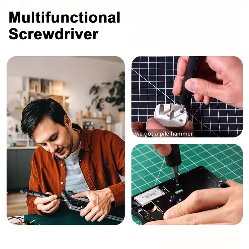 ชุดไขควงไฟฟ้าไร้สาย 50 in 1 พร - Electric Screwdriver Rechargeable Usb บทวิจารณ์และราคา
