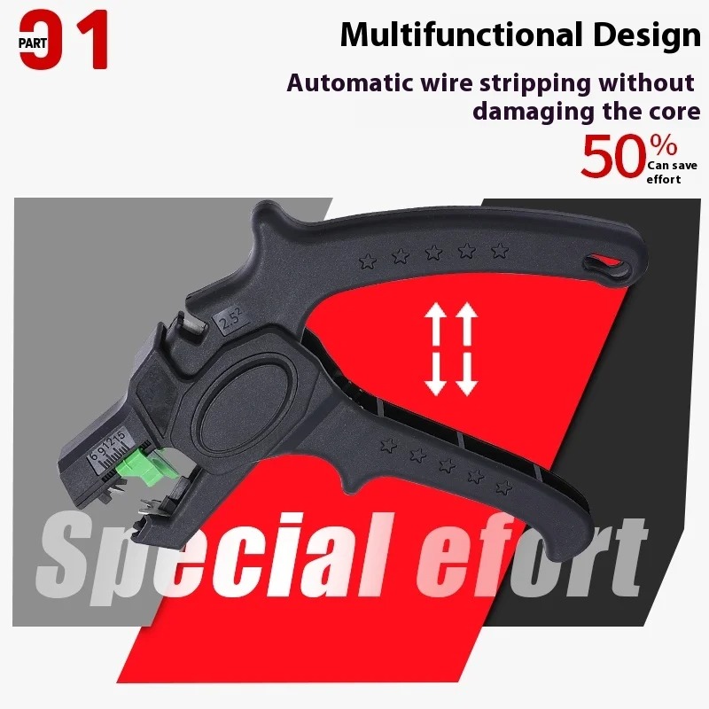 เครื่องปอกสายไฟอัตโนมัติ 0.2-4 - Automatic Wire Stripper Cutter บทวิจารณ์และราคา