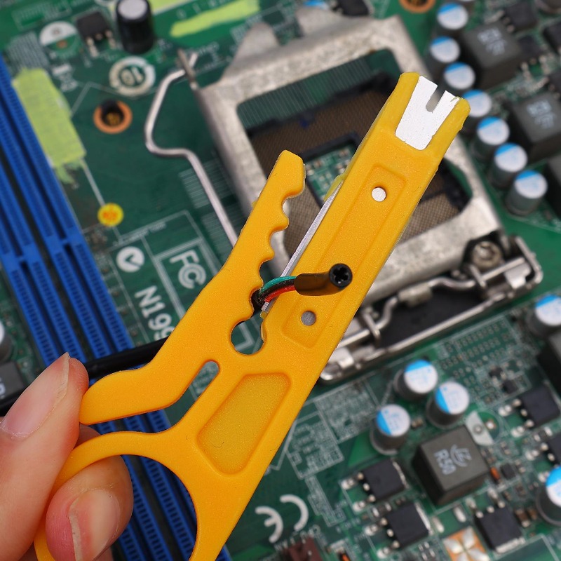 เครื่องมือตัดและปอกสายไฟแบบพกพ - Automatic Wire Stripper Cutter บทวิจารณ์และราคา