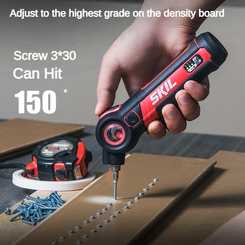 SKIL 5619 4V มินิไขควงไฟฟ้าชุด - Electric Screwdriver Rechargeable Usb บทวิจารณ์และราคา