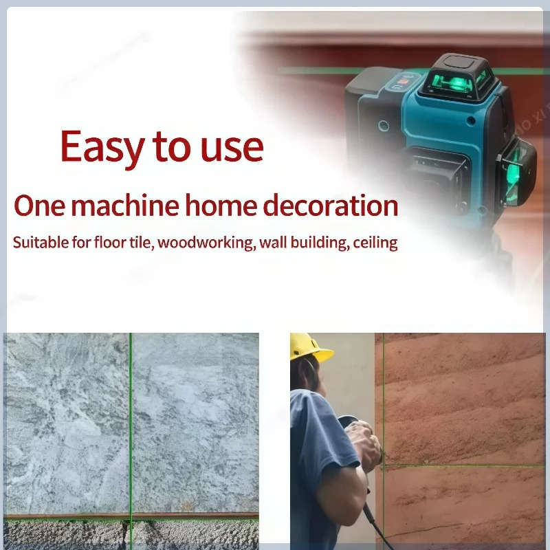แบตเตอรี่มาคิต้า เซฟ มัลติ-โพร - Laser Level 16 Lines 4D Green บทวิจารณ์และราคา