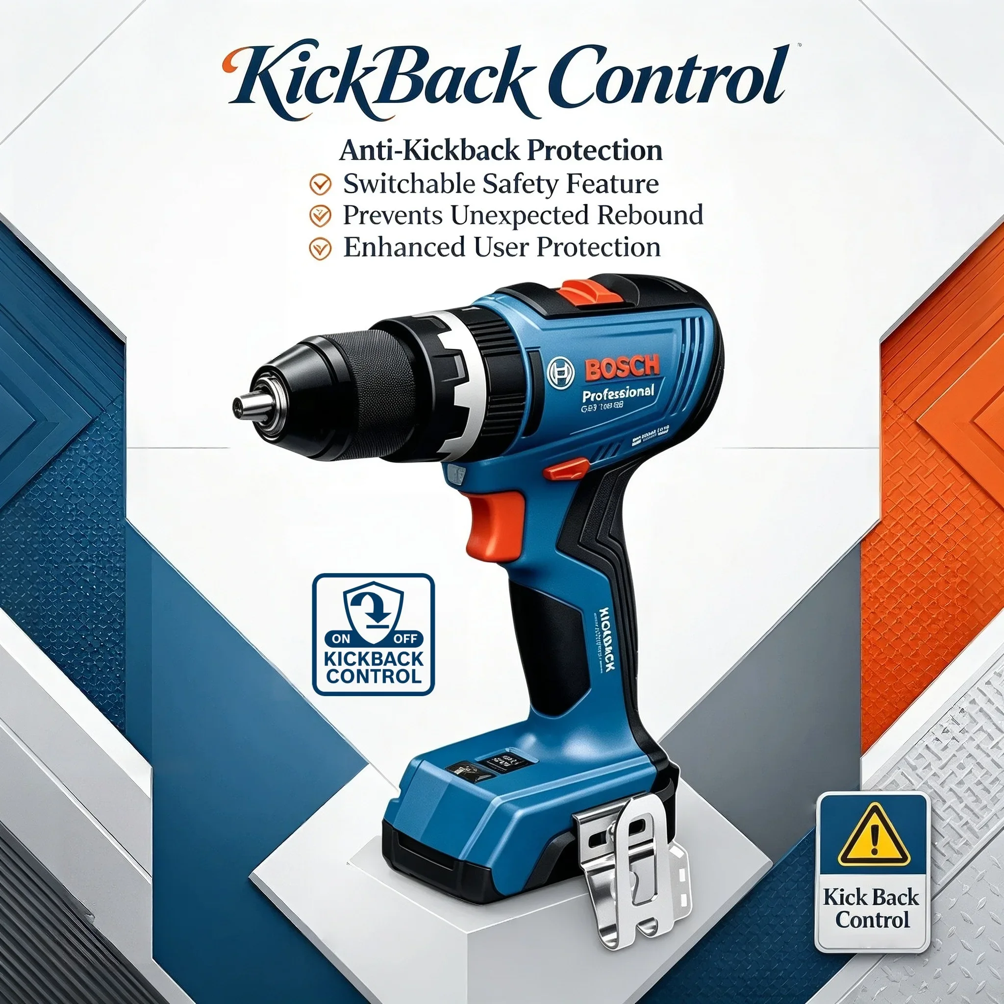 BOSCH GSB 18V-65 สว่านไร้สายแบ - Brushless Cordless Electric Drill 18V บทวิจารณ์และราคา