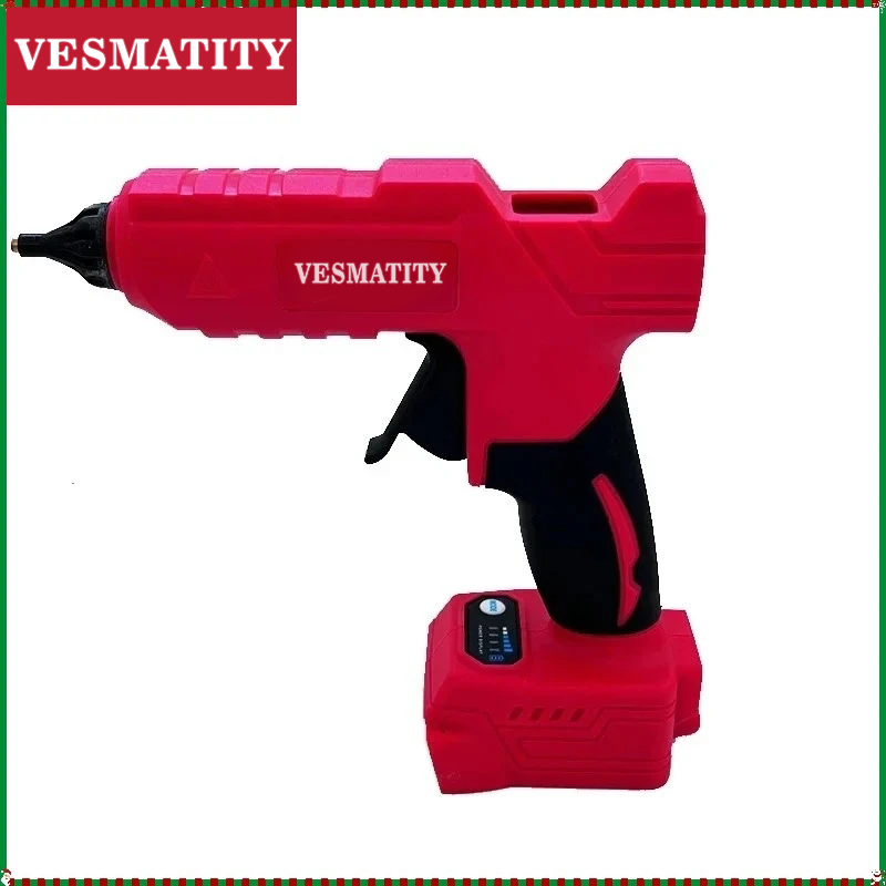 ปืนกาวร้อนไร้สายแบบใช้แบตเตอรี - Hot Melt Glue Gun Cordless บทวิจารณ์และราคา