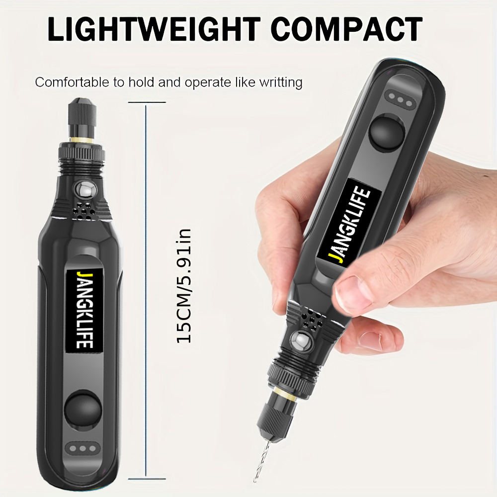ชุดเครื่องมือหมุนไร้สาย USB ปา - Cordless Rotary Tool Kit Accessories บทวิจารณ์และราคา