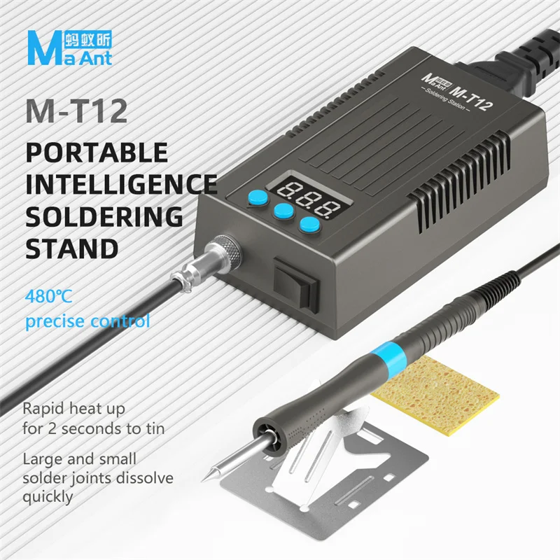 MaAnt M-T12 75W การประสาน สถาน - Digital Soldering Station T12 บทวิจารณ์และราคา