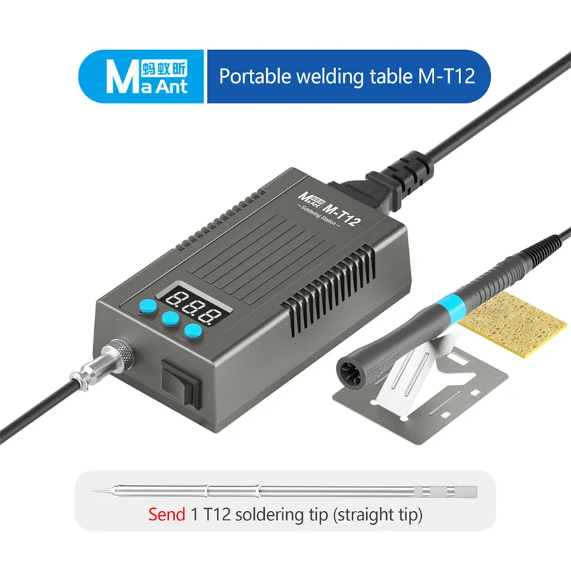 MaAnt M-T12 75W การประสาน สถาน - Digital Soldering Station T12 บทวิจารณ์และราคา