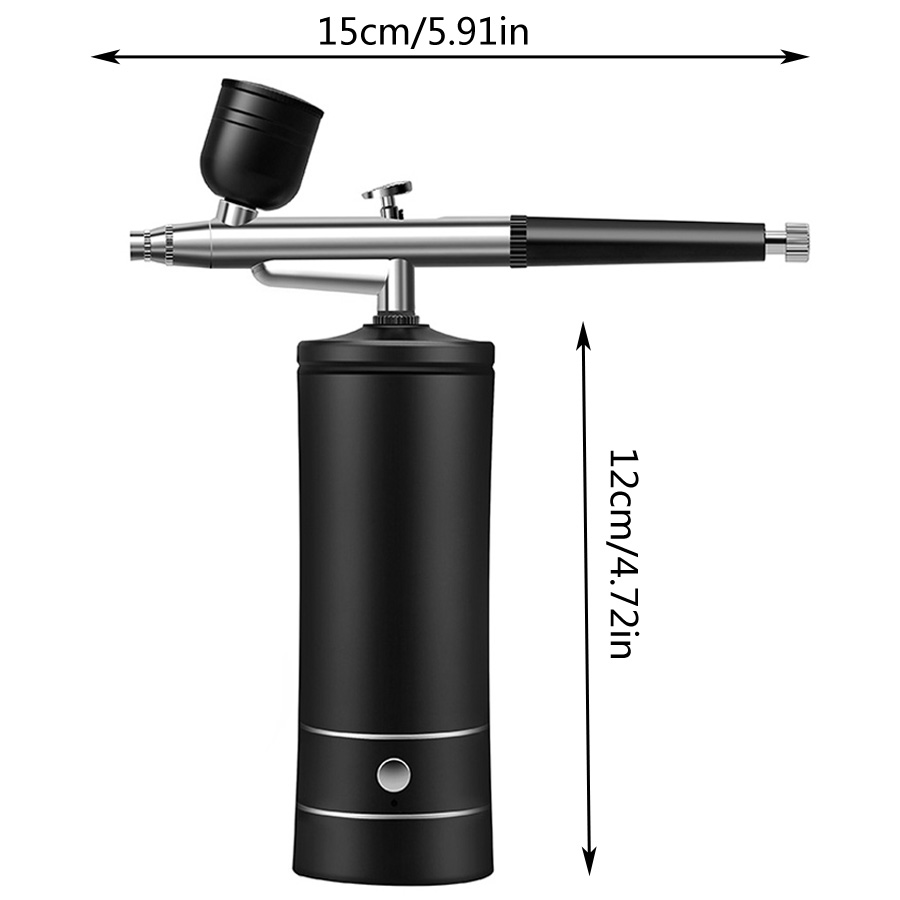 ชุดแอร์บรัชแบบพกพาพร้อมคอมเพรส - Airbrush Kit With Mini Compressor บทวิจารณ์และราคา
